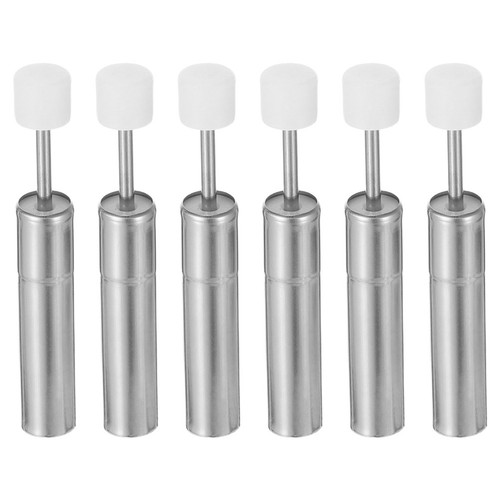 6pcs reusable steel - reusable, nylon