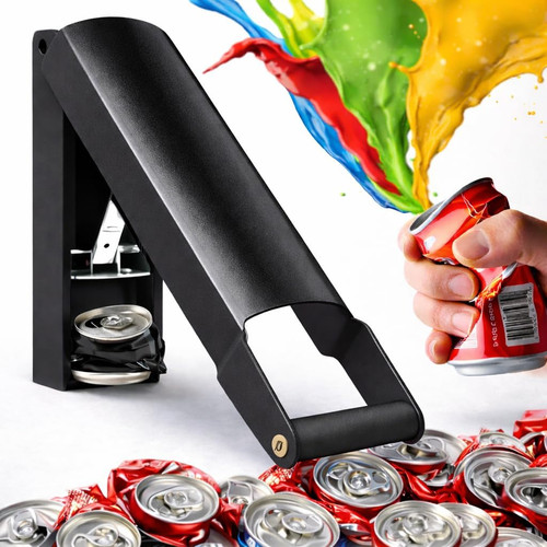 Wall mounted can crusher - mounted,